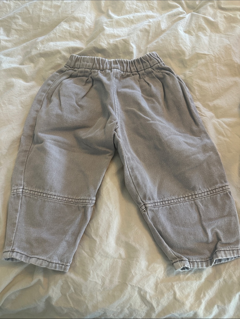 Zara Light Gray Kids Jogger Pants